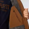 Heren Crafted Series Duck Sherpa-gevoerde Chore Coat