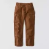 Heren Crafted Series loszittende rechte broek van duck met dubbele knieversterking voor timmerlieden