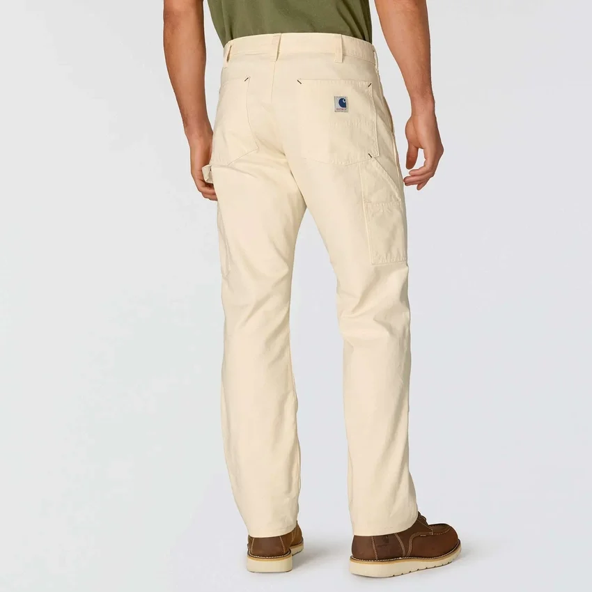 Heren Crafted Series loszittende rechte werkbroek met dubbele knieversteviging