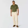 Heren Crafted Series loszittende rechte werkbroek met dubbele knieversteviging