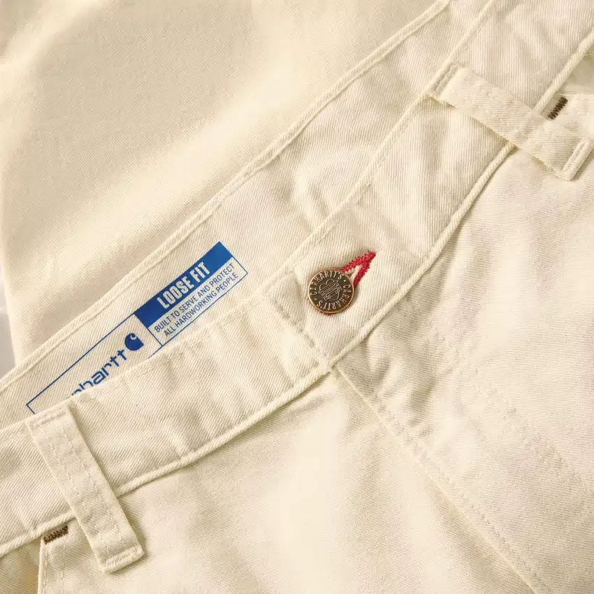Heren Crafted Series loszittende rechte werkbroek met dubbele knieversteviging