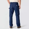 Heren Crafted Series: loszittende werkjeans met rechte pijpen en dubbele knieversterking