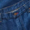 Heren Crafted Series: loszittende werkjeans met rechte pijpen en dubbele knieversterking