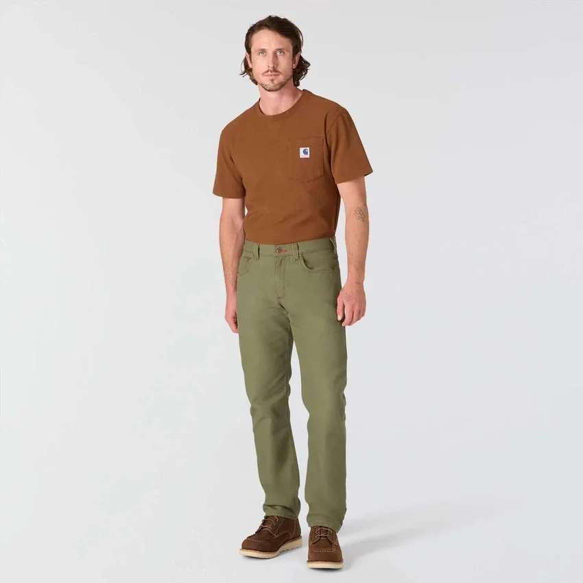 Heren Crafted Series werkbroek met relaxte pasvorm en rechte pijpen