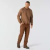 Heren Crafted Series zwaar fleece-Sweatshirt met ronde hals