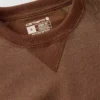 Heren Crafted Series zwaar fleece-Sweatshirt met ronde hals