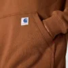Heren Crafted Series zware fleece Hoodie
