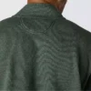 Heren fleece-trui met kwartritssluiting en relaxte pasvorm