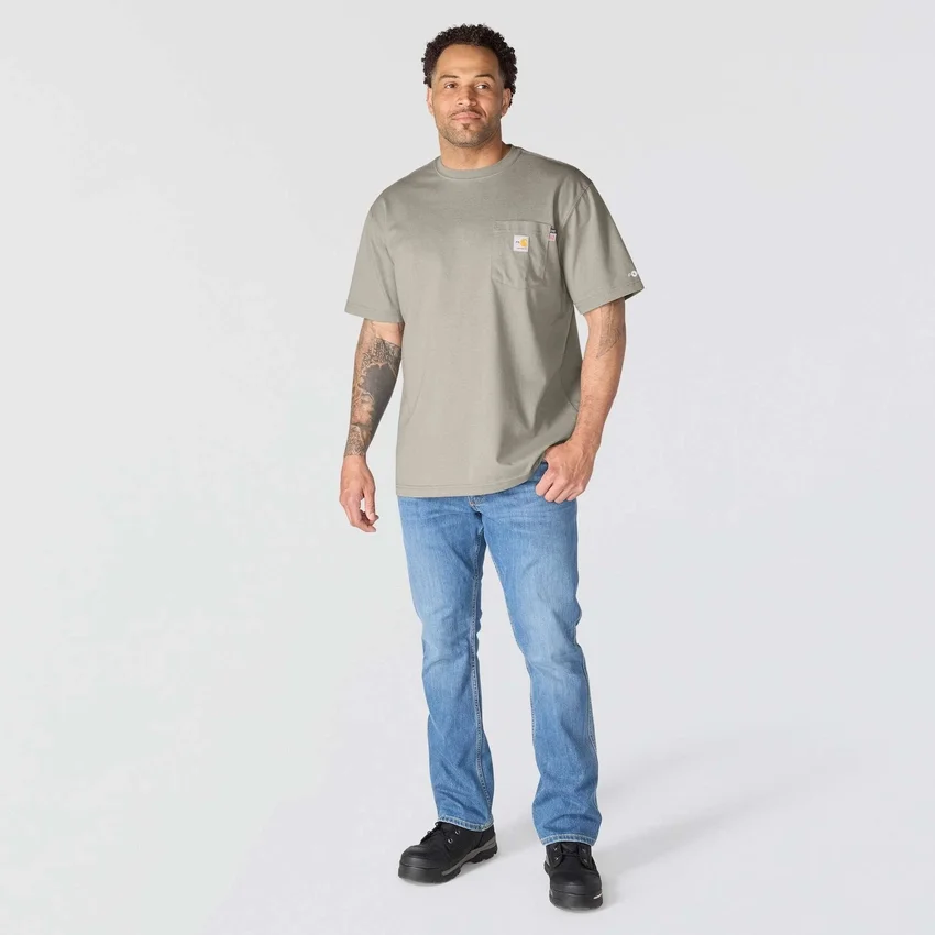 Heren Fr Force Dearborn T-shirt met losse pasvorm - Vlamwerende overhemden