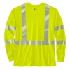 Heren FR High Visibility Force Overhemd met losse pasvorm, armstukken van lange lengte, klasse 3