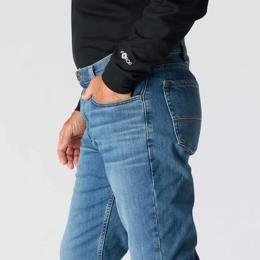 Heren FR-jeans met relaxte pasvorm, rechte pijpen en Rugged Flex™ - Vlamwerende jeans