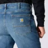 Heren FR-jeans met relaxte pasvorm, rechte pijpen en Rugged Flex™ - Vlamwerende jeans