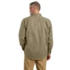 Heren Fr Loose Fit twill overhemd met lange armstukken