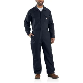 Heren Fr loszittende twill-overall - Vlamwerende overall