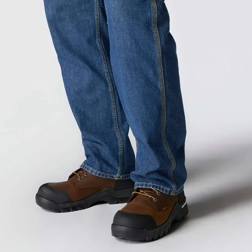 Heren Fr loszittende werkjeans met rechte pijpen, brandwerend