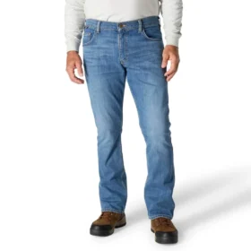 Heren FR Relaxed Fit Bootcut Rugged Flex brandwerende werkjeans