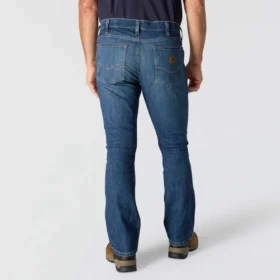 Heren FR Relaxed Fit Bootcut Rugged Flex brandwerende werkjeans