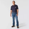 Heren FR Relaxed Fit Bootcut Rugged Flex brandwerende werkjeans