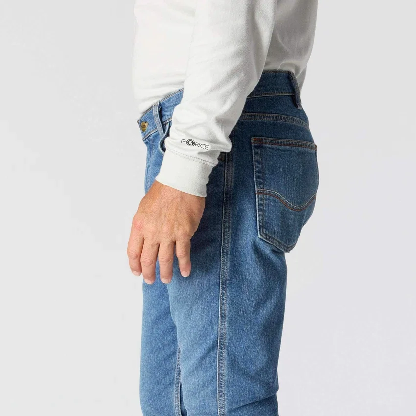Heren FR Relaxed Fit Bootcut Rugged Flex brandwerende werkjeans