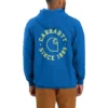 Heren hoodie met losse pasvorm en 1889-print – Rain Defender-Hoodies