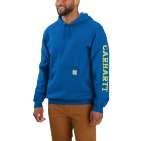 Heren hoodie met losse pasvorm en 1889-print – Rain Defender-Hoodies