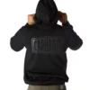 Heren hoodie met losse pasvorm, middelzwaar, logo en print - Rain Defender-Hoodies