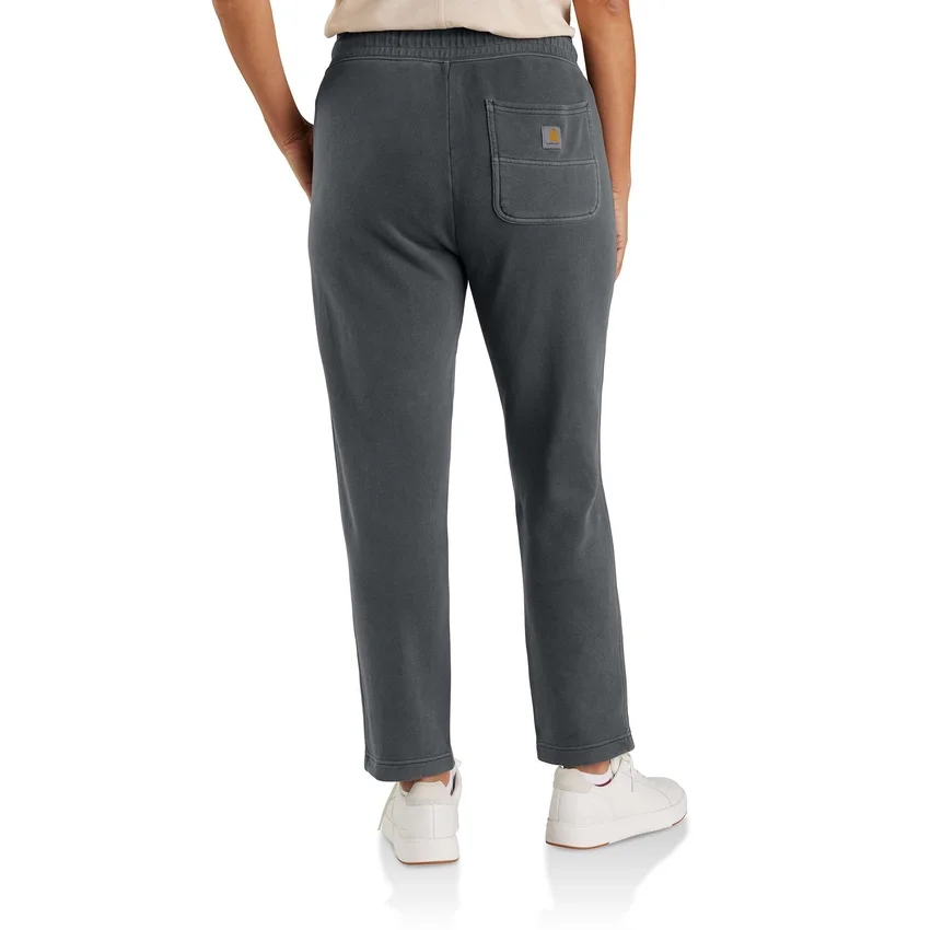 Heren-joggingbroek met vernieuwde, relaxte pasvorm van middelzware French Terry