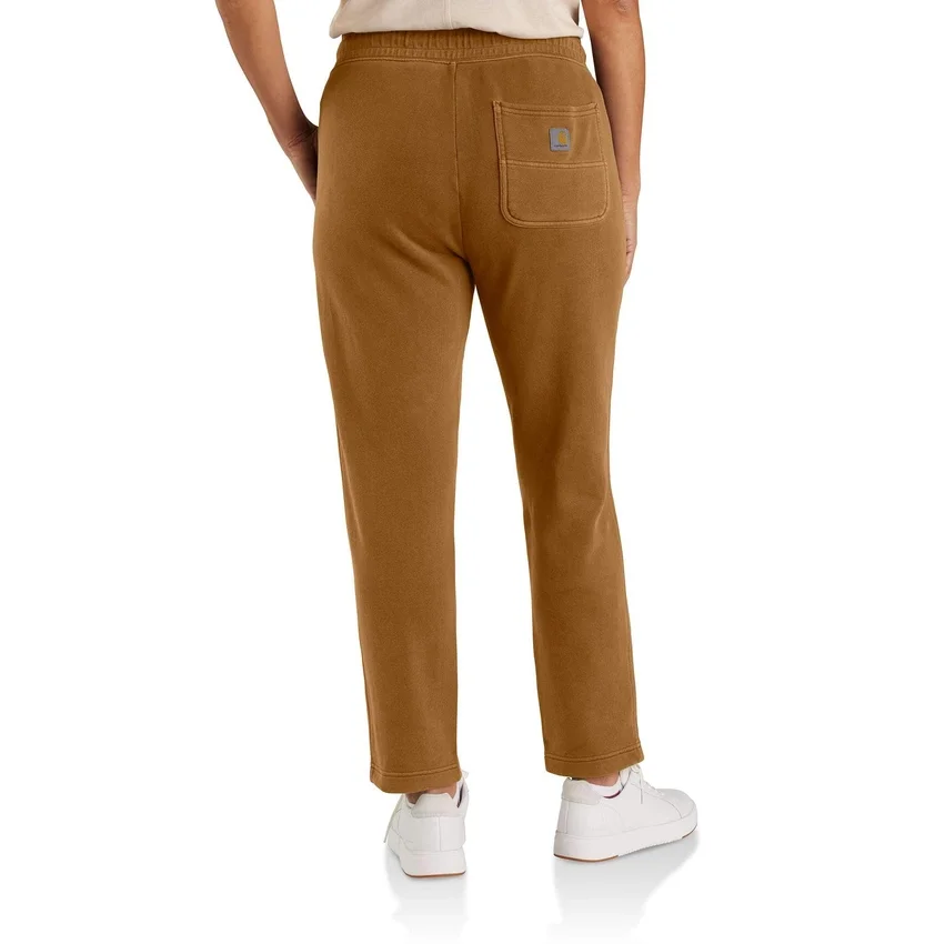 Heren-joggingbroek met vernieuwde, relaxte pasvorm van middelzware French Terry