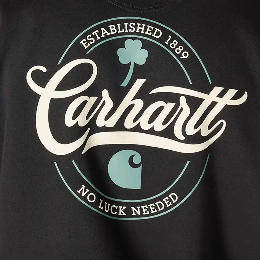 Heren Marquette Shamrock Script-hoodie met print – Sweatshirt voor St. Patrick's Day