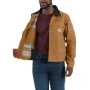 Heren Re-Engineered Detroit Jacket in relaxte pasvorm van eendenduck