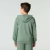 Heren-sweatshirt met lange armstukken, vernieuwd en in de massa geverfd (kinderen/jeugd)