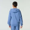 Heren-sweatshirt met lange armstukken, vernieuwd en in de massa geverfd (kinderen/jeugd)