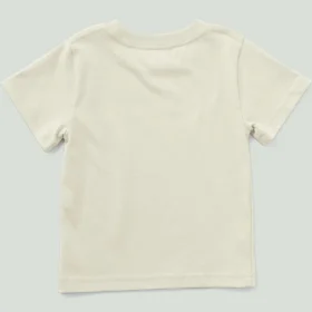 Heren-T-shirt met korte armstukken en hondenprint (kind/peuter)