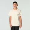 Heren-T-shirt met korte armstukken en hondenprint (kinderen/jeugd)