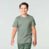 Heren-T-shirt met korte armstukken en hondenprint (kinderen/jeugd)