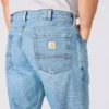 Heren werkjeans met losse pasvorm, rechte pijpen en Rugged Flex