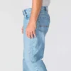 Heren werkjeans met losse pasvorm, rechte pijpen en Rugged Flex