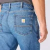 Heren werkjeans met losse pasvorm, rechte pijpen en Rugged Flex