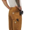 Herenwerkbroek met relaxte, rechte pasvorm, Rugged Flex Duck en dubbele knieversterking
