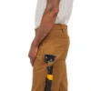 Herenwerkbroek met relaxte, rechte pasvorm, Rugged Flex Duck en dubbele knieversterking