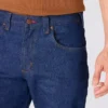 Herenwerkjeans uit de Crafted-serie met relaxte pasvorm en rechte pijpen
