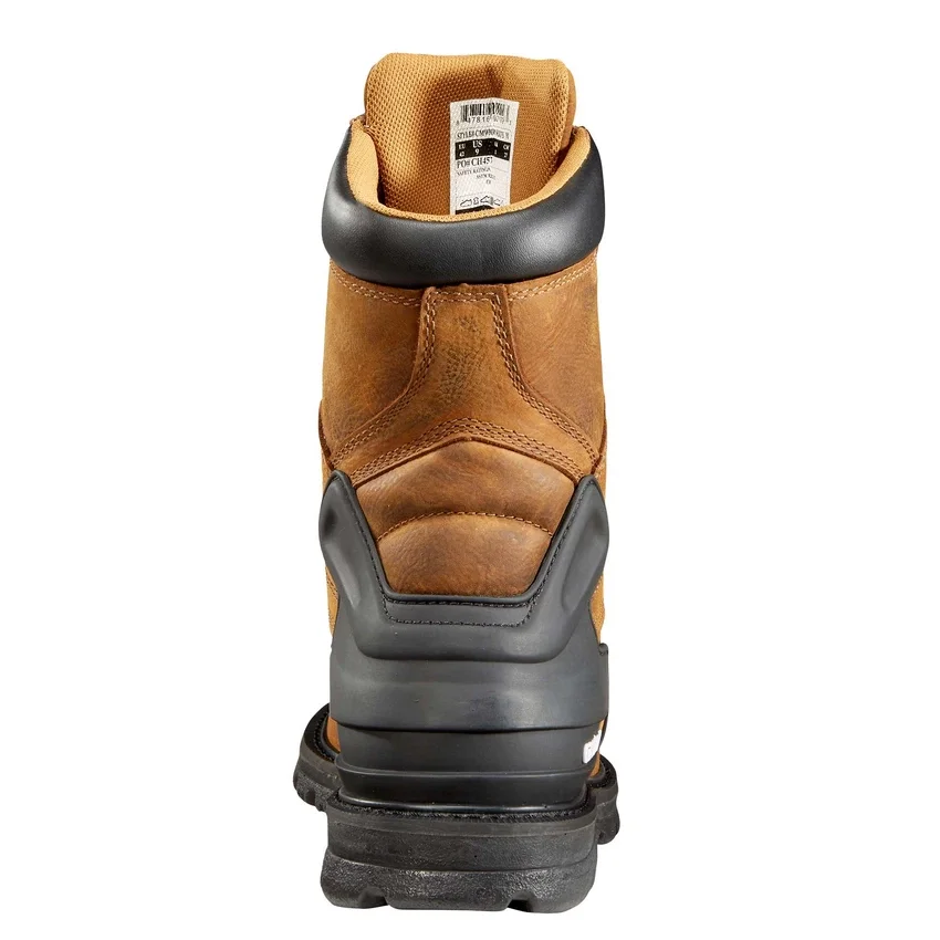 Heritage waterdichte 8" werklaarzen met stalen neus