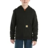 Hoodie met lange armstukken en doorlopende rits voor jongens (kind/jeugd)
