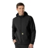 Hoodie van gebonden fleece