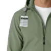 Hoodie van gebonden fleece