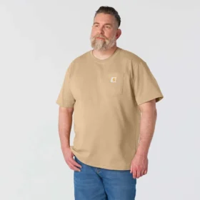 Iconisch K87 heren-overhemd met borstzak, losse pasvorm en zwaar katoen