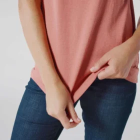 Iconisch K87 overhemd met zakken voor dames, losse pasvorm en zwaar katoen