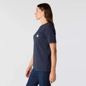 Iconisch K87 overhemd met zakken voor dames, losse pasvorm en zwaar katoen