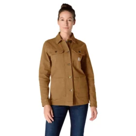 Iconische stretch-Chore Coat voor dames van eendencanvas