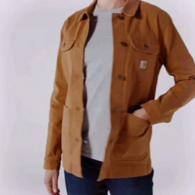 Iconische stretch-Chore Coat voor dames van eendencanvas